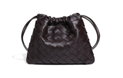 Woven Whisper™ Pouch Bag – Minimalist Elegance with Modern Versatility