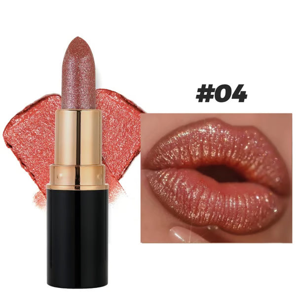 Diamond Lip Gloss | Waterproof Glitter Lipstick