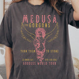 Greek Goddess Medusa Tee Vintage Band T Shirt