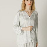 Petite Floral Satin Sleepwear Set