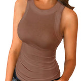 Summer Knit Sleeveless Tank Top