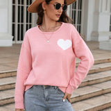 Love on Pulse Knit Pullover Sweater