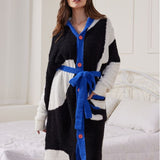 Plush Hooded Robe