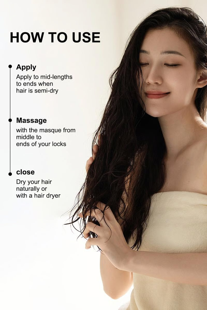 Hoegoa 80ml Conditioning Oil Spray Scalp & Hair Strengthener Leave-In Conditioner Comforting Shampoo Cleanser