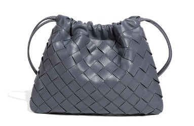 Woven Whisper™ Pouch Bag – Minimalist Elegance with Modern Versatility