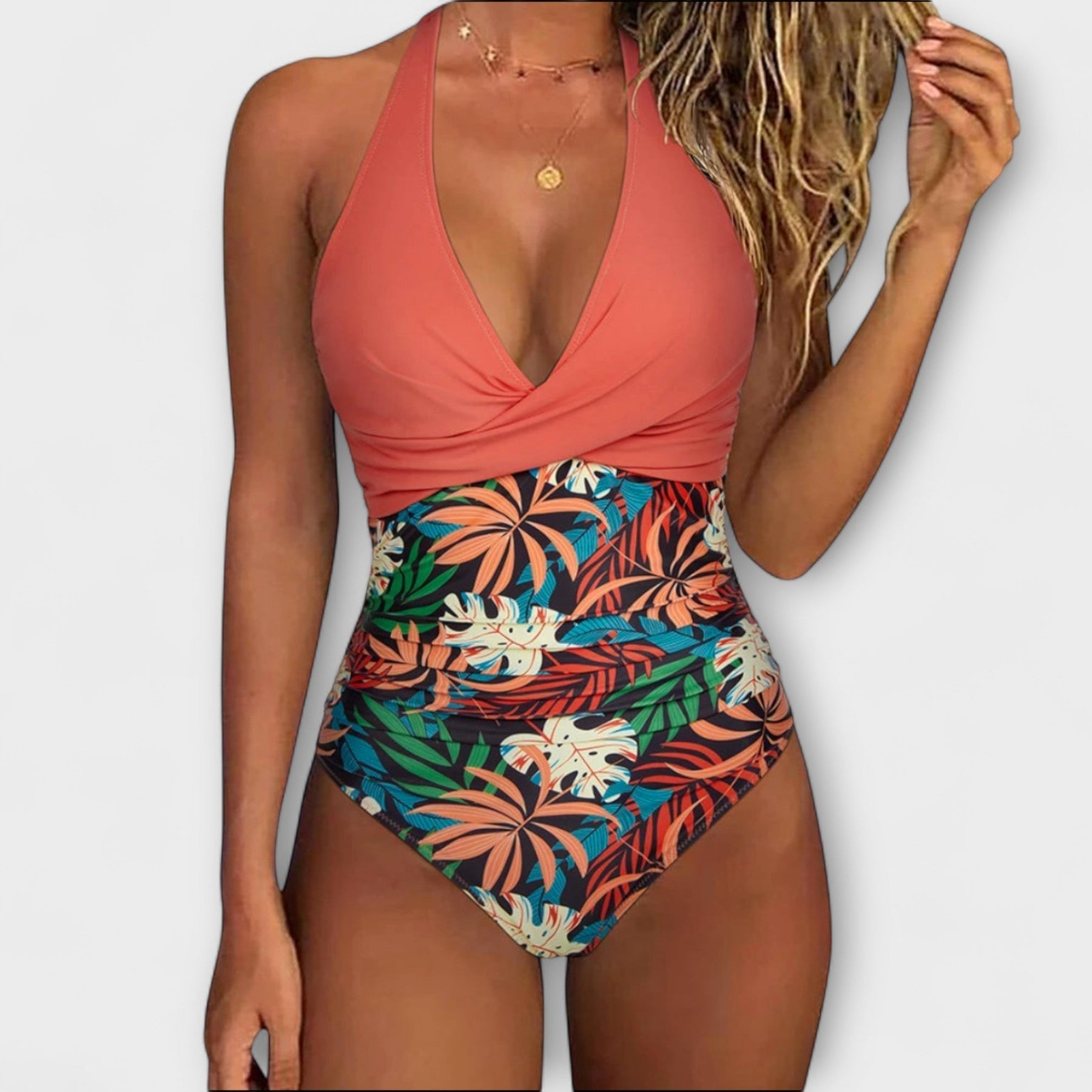 Novy™ One-Piece Swimsuit – Sculpted Elegance with Seamless Support