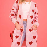 Heart Knit Cardigan