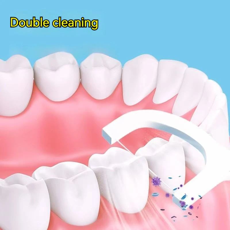 5 in 1 Mini Toothbrush & Floss & Tongue Scraper & Toothpick Set