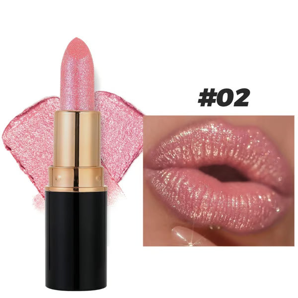 Diamond Lip Gloss | Waterproof Glitter Lipstick