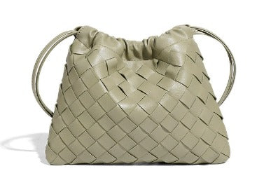 Woven Whisper™ Pouch Bag – Minimalist Elegance with Modern Versatility