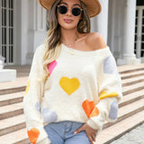 Furry Love Sweater with Heart