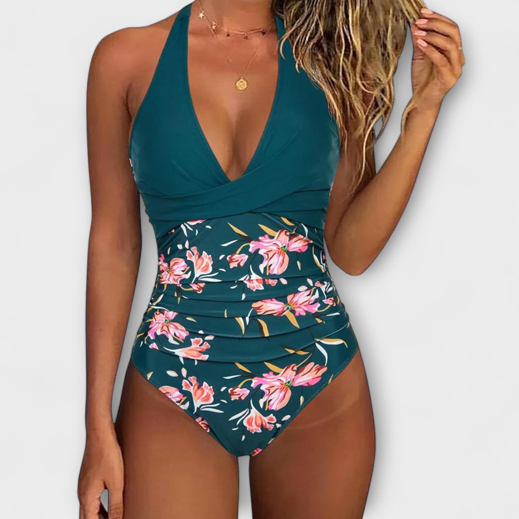 Novy™ One-Piece Swimsuit – Sculpted Elegance with Seamless Support