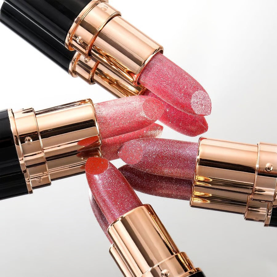 Diamond Lip Gloss | Waterproof Glitter Lipstick