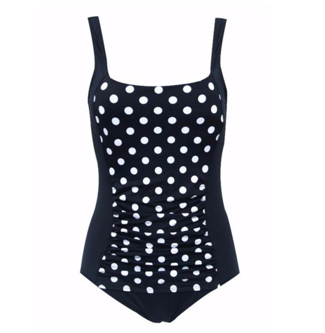 Vikka™ One-Piece Swimsuit – Retro Charm with Modern Comfort
