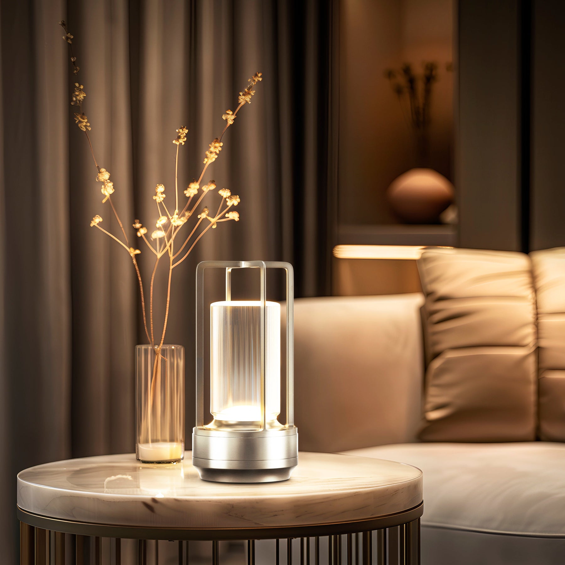 CRYSTAL TABLE LAMP