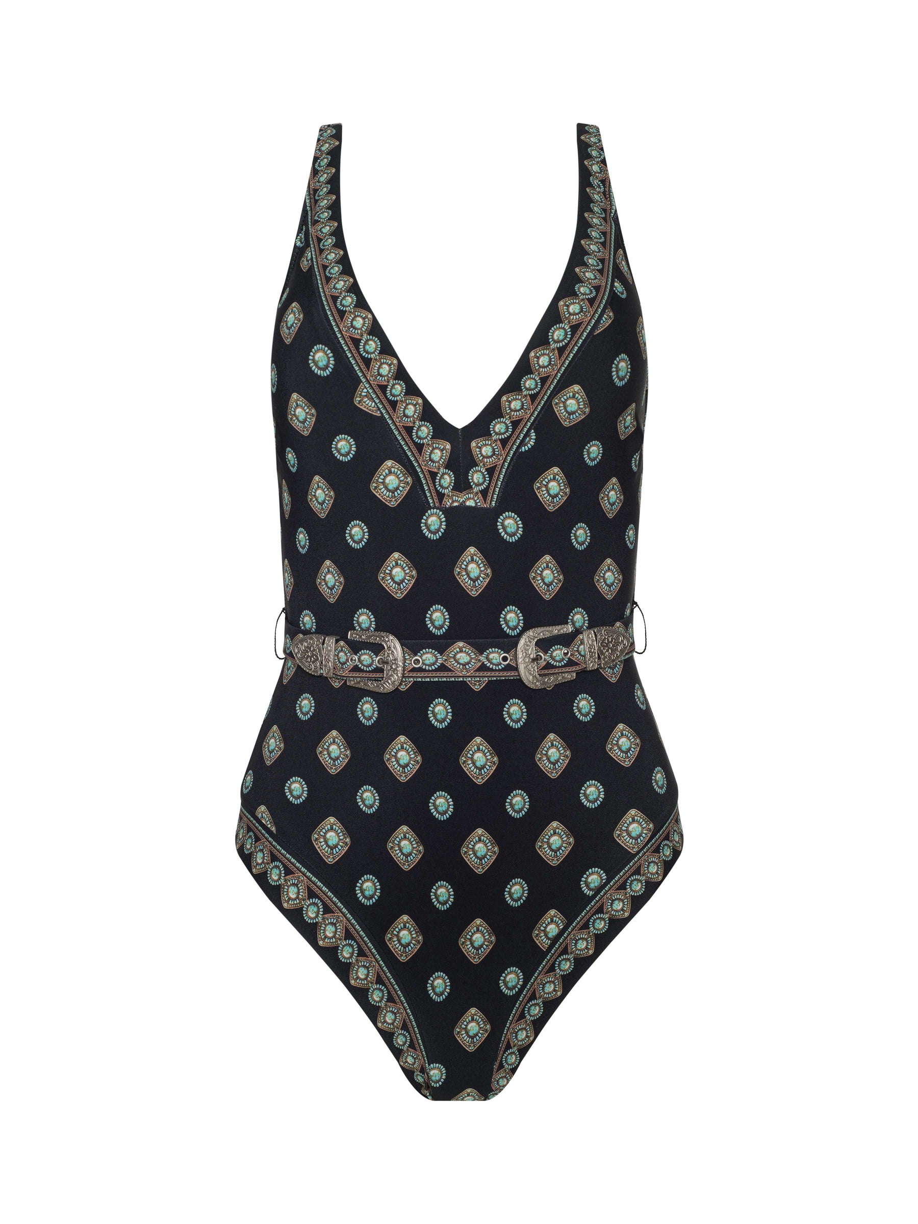 Lisa Plunge One-Piece Swimsuit