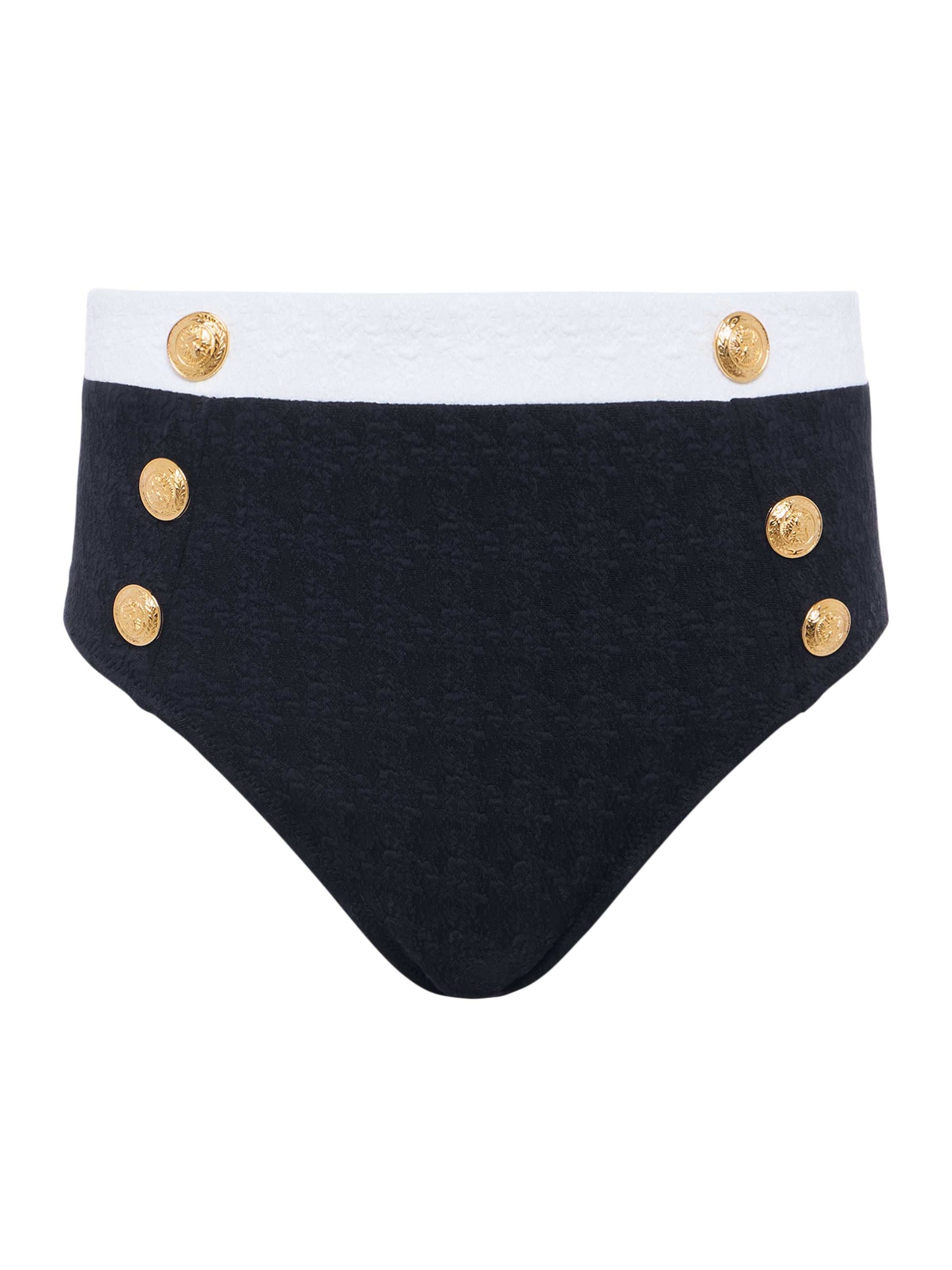 Vanessa High-Waisted Bikini Bottom