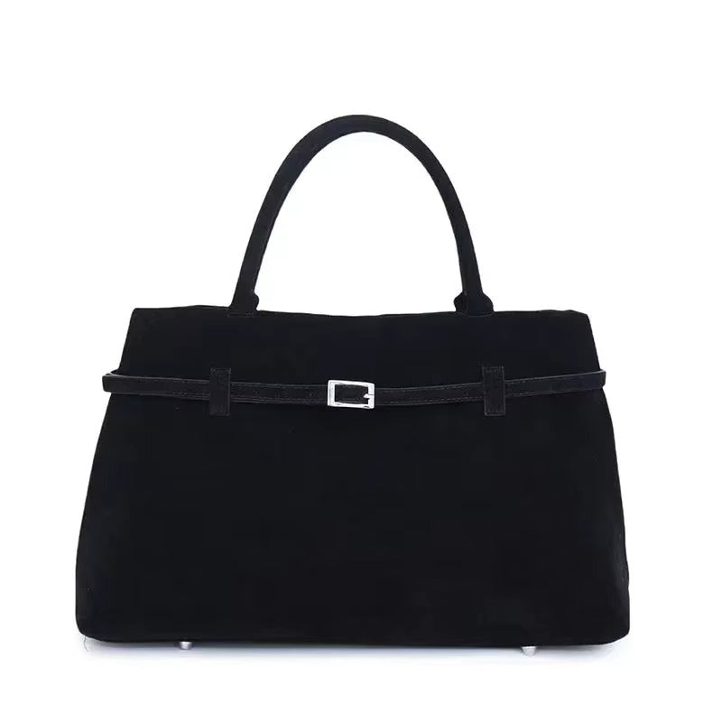 Comelia™ Suede Bag – Autumn Elegance with Everyday Practicality