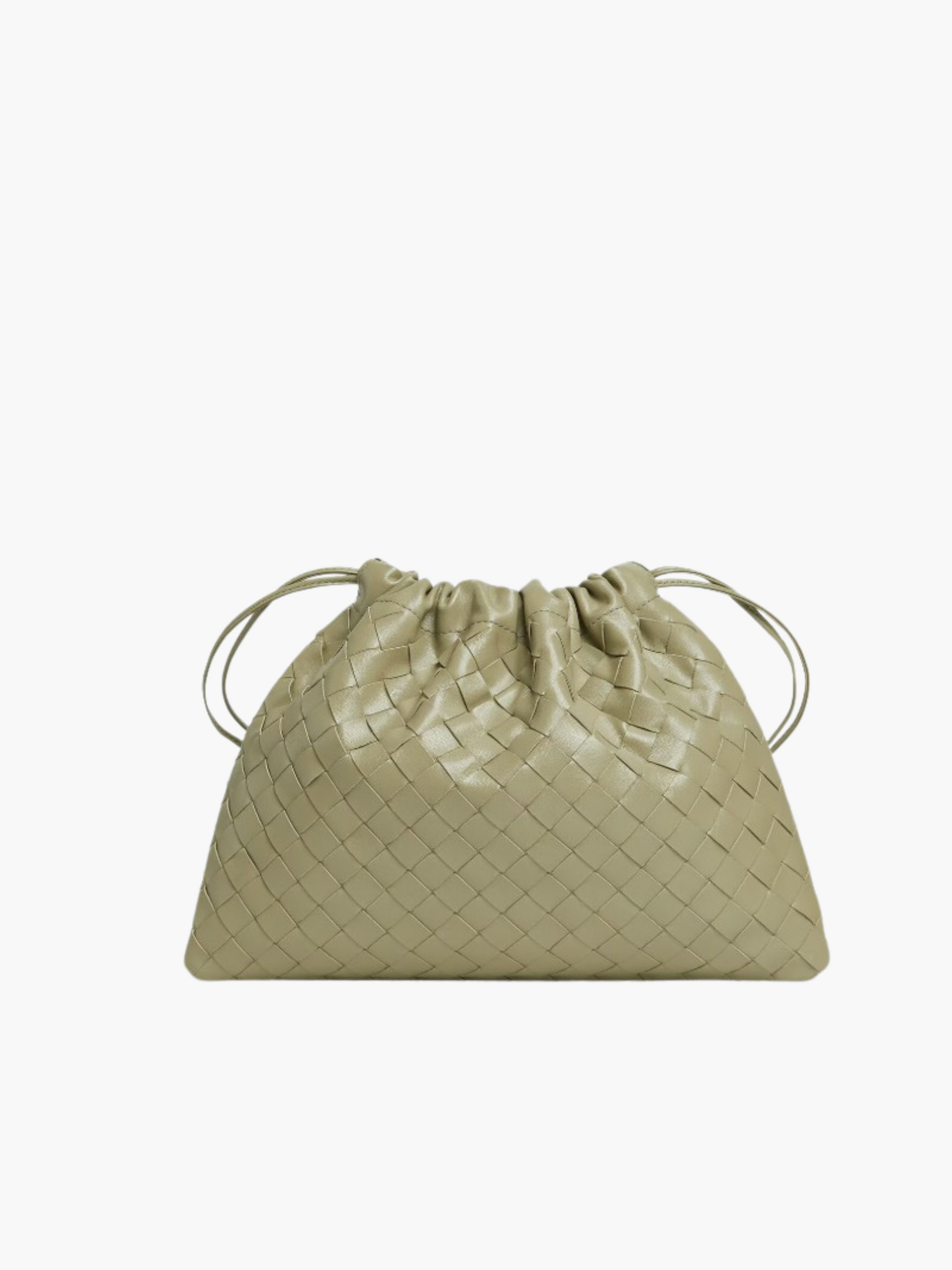Woven Whisper™ Pouch Bag – Minimalist Elegance with Modern Versatility