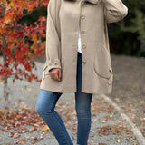 Corinne | Classic Button-Down Oversized Coat