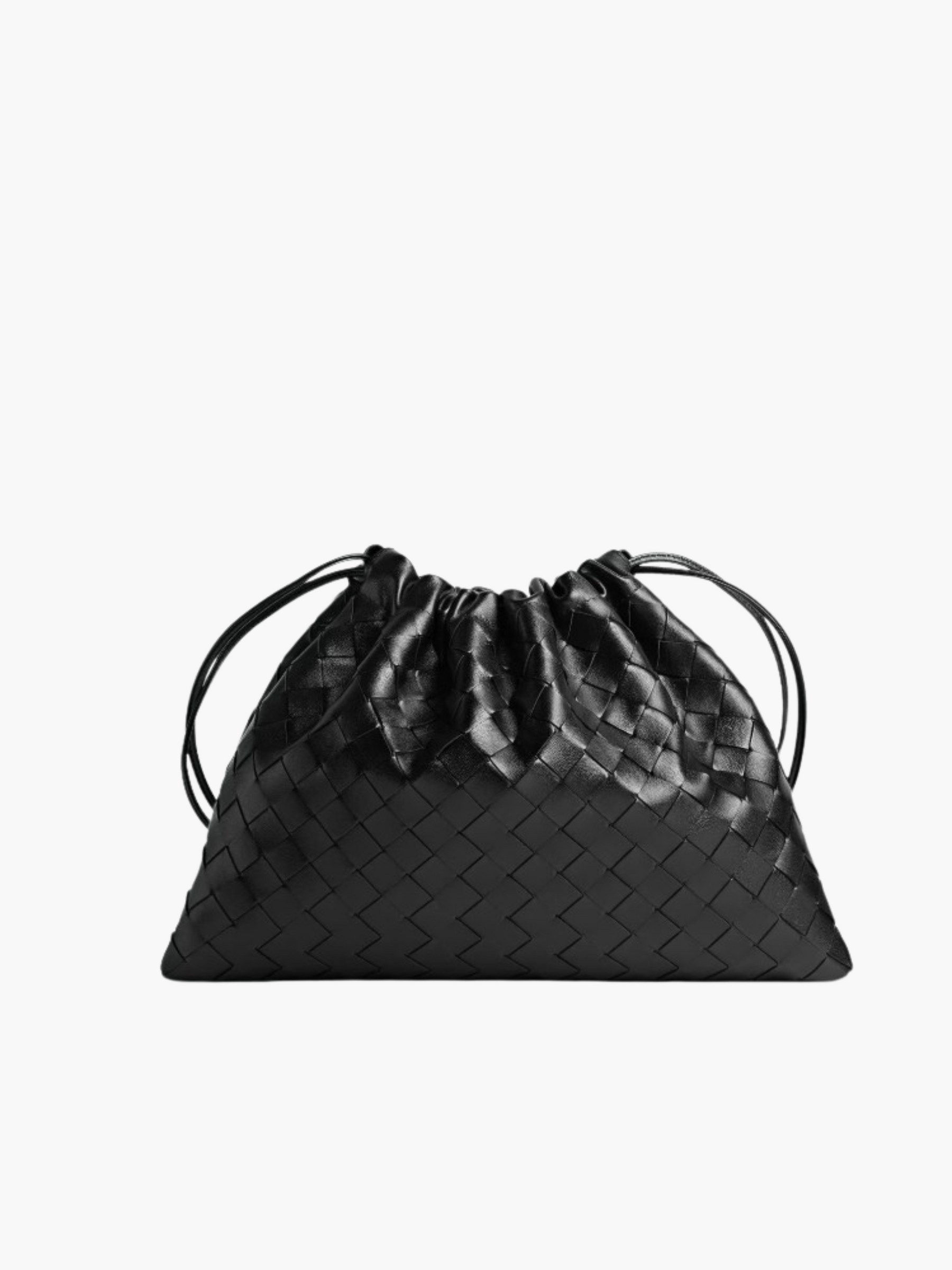 Woven Whisper™ Pouch Bag – Minimalist Elegance with Modern Versatility