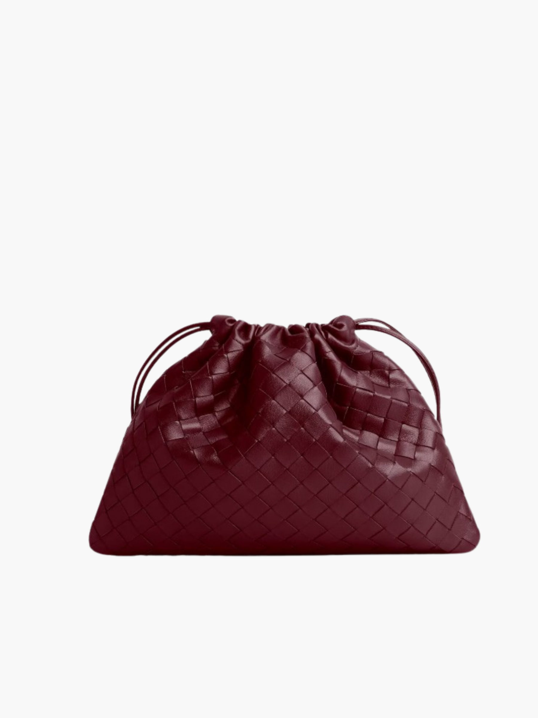 Woven Whisper™ Pouch Bag – Minimalist Elegance with Modern Versatility