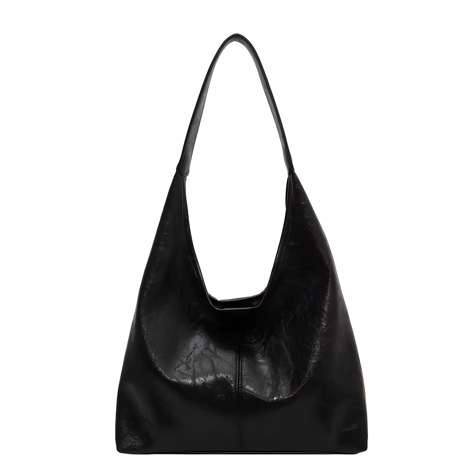 Ava™ Distressed Leather Bag – Spacious Elegance with Everyday Functionality