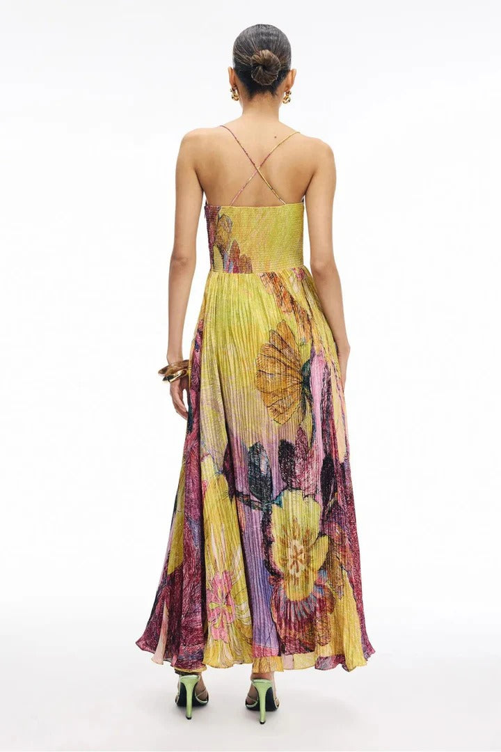 Kiara Colarette Dress | Feminine A-Line Dress with Vintage Neckline