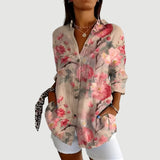 Ida™ | Artistic Blomst Bluse