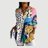 Lærke™ | Artistic Blomst Bluse