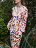 Pink Dessert Dog Pajama Set