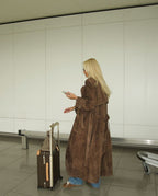 Evalyn Suede Trench Coat