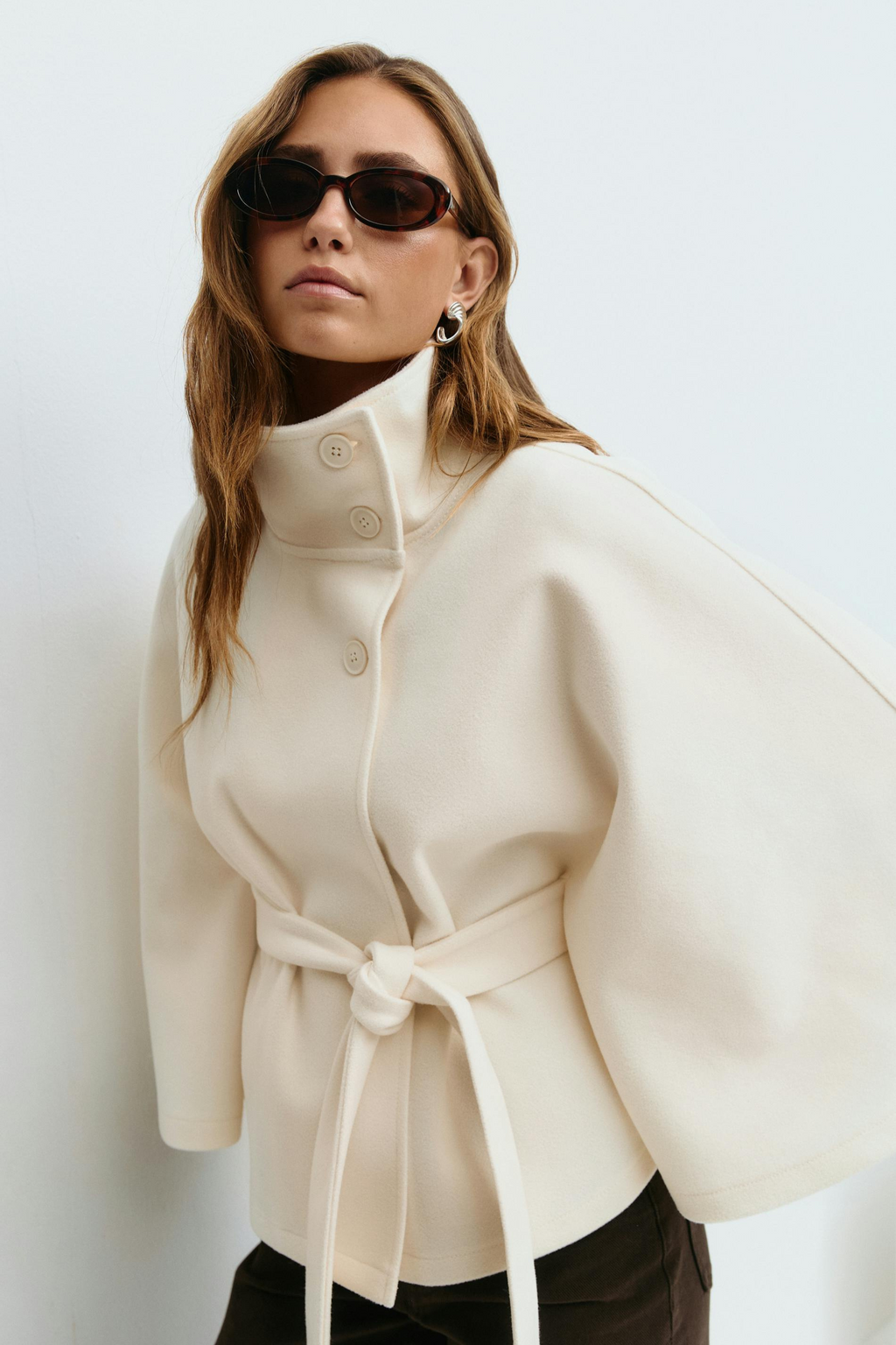 DressCode | Belt Cape Jacket