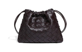 Woven Whisper™ Pouch Bag – Minimalist Elegance with Modern Versatility