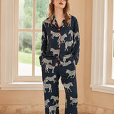 Zebra Print Pajama Set