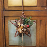 Christmas Decoration Pendant - Forest Pine Cone Bell Car Hanging