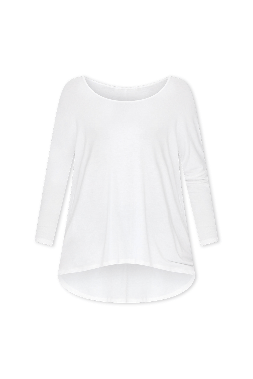 White Milan 3/4 Sleeve Top