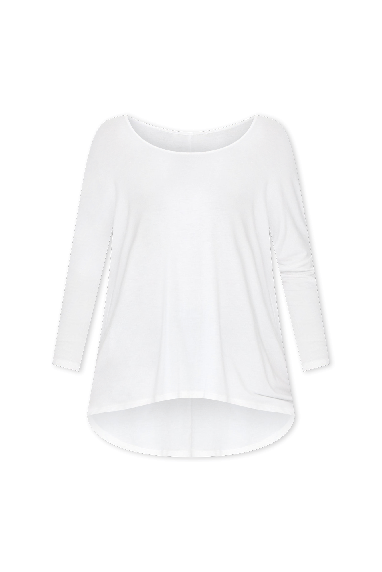 White Milan 3/4 Sleeve Top
