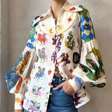 Balloon Sleeve Elegant Shirt