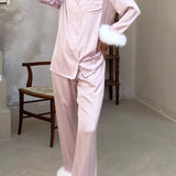 Danica Pajama Set-Baby Pink