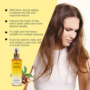 Hoegoa 80ml Conditioning Oil Spray Scalp & Hair Strengthener Leave-In Conditioner Comforting Shampoo Cleanser