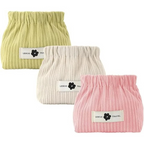 Corduroy Elastic Hair Tie Organizer
