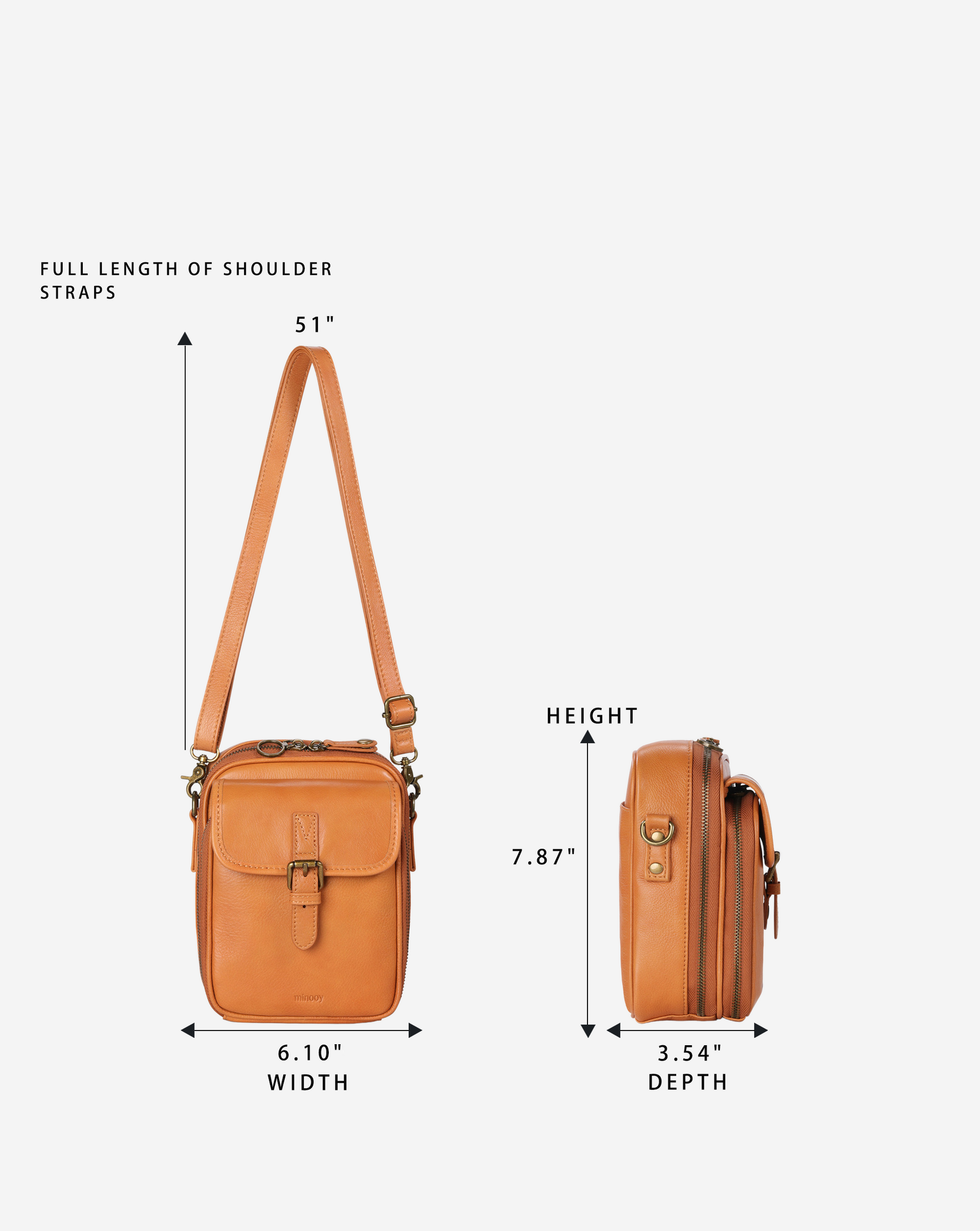 Naya™ Small Crossbody Bag 2.0L – Smart Design Meets Everyday Function