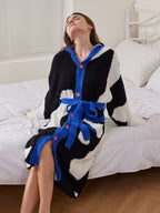 Plush Hooded Robe