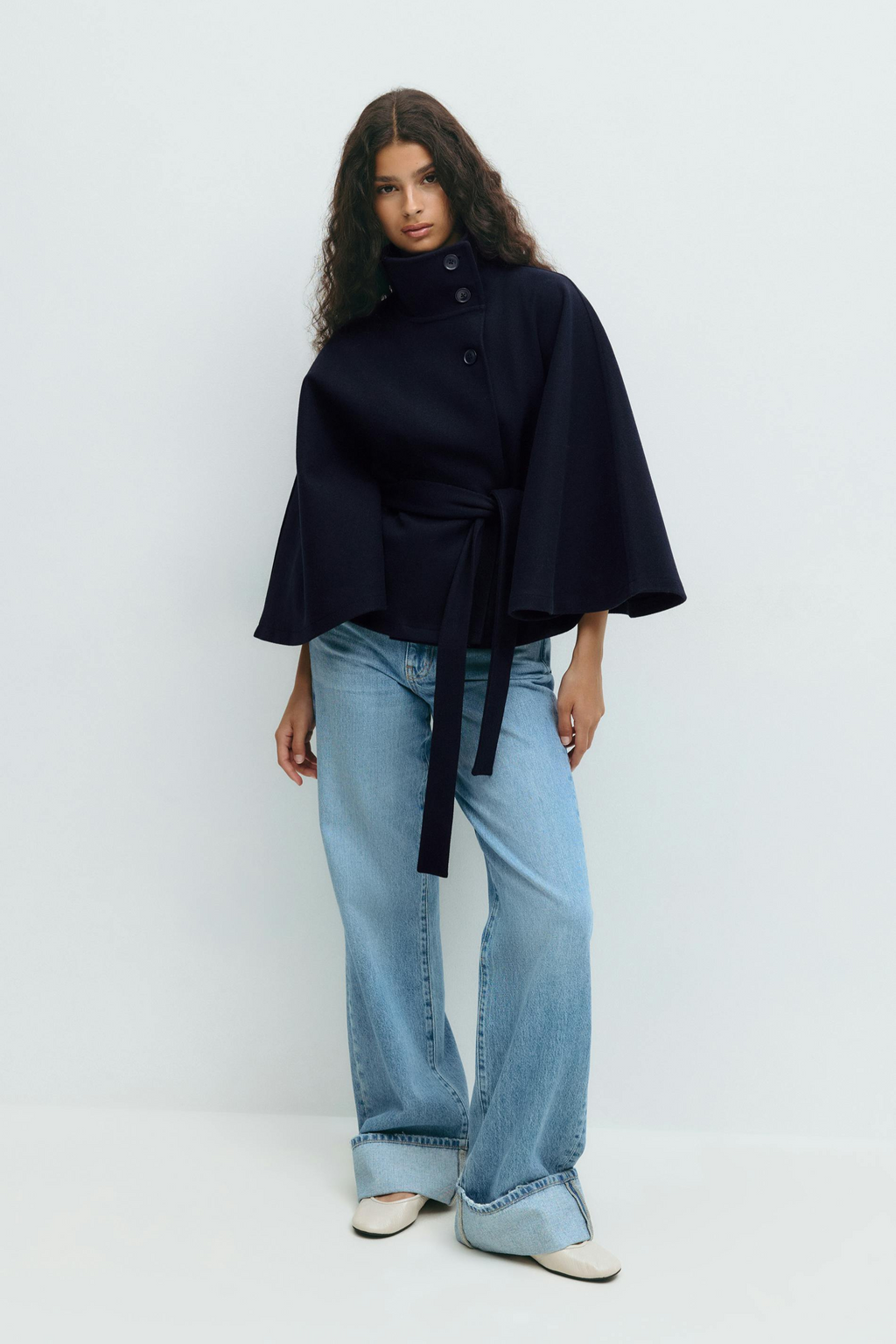 DressCode | Belt Cape Jacket