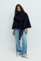 DressCode | Belt Cape Jacket