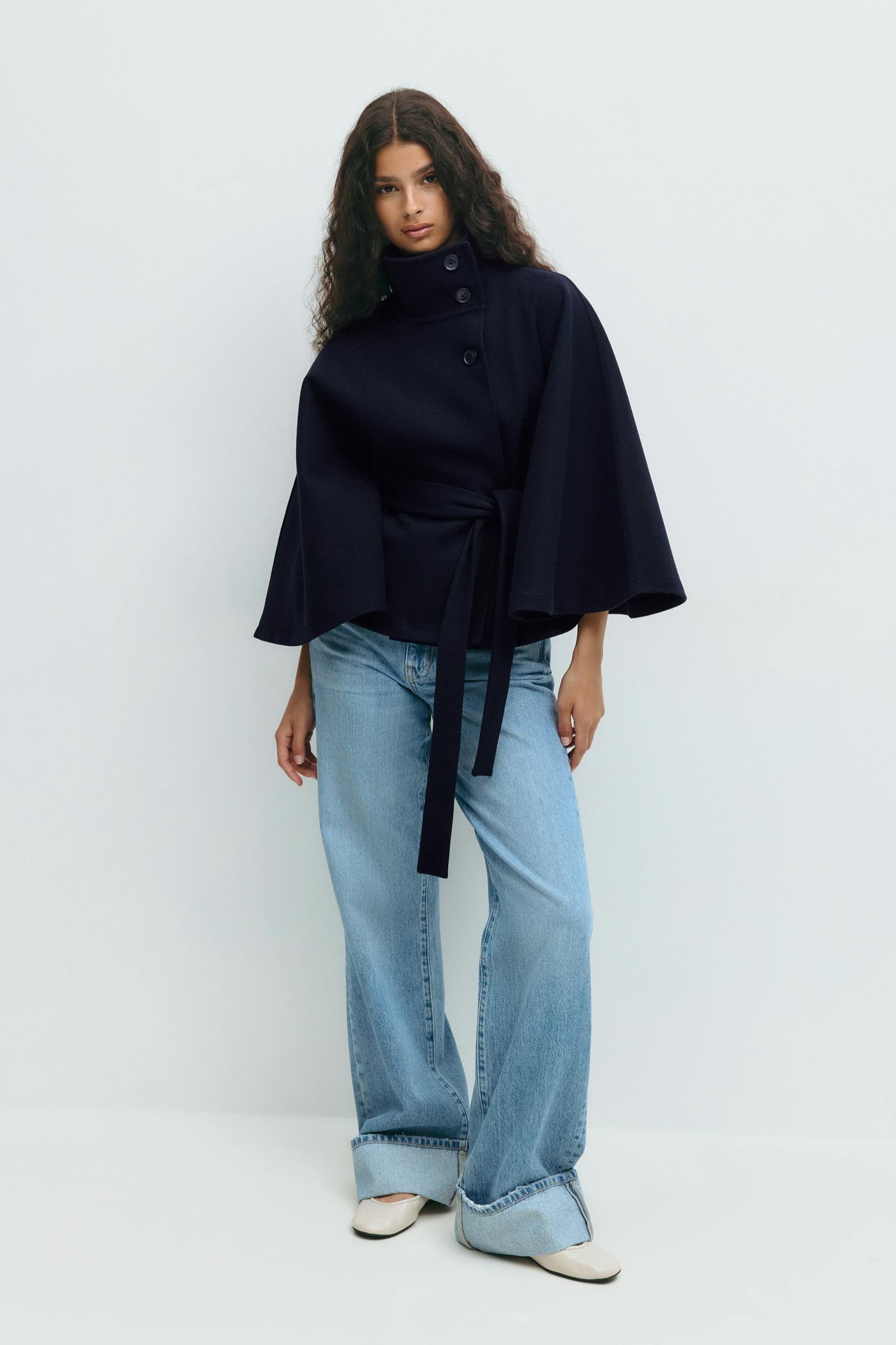 DressCode | Belt Cape Jacket