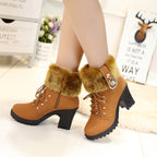 AuraGlide Glamour Boots | Rhinestone Embellished Knit-Cuff Dress Boots