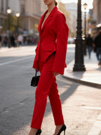 Single-Breasted Hourglass Blazer