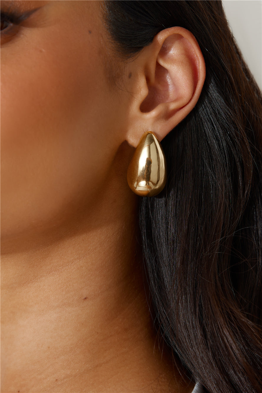 Brincos Datas At Night Banhados a Ouro 18k Ouro